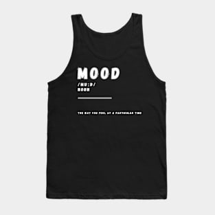 Word Mood Tank Top